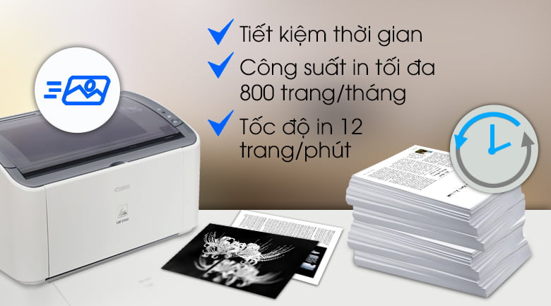 tốc độ may in canon lbp 2900