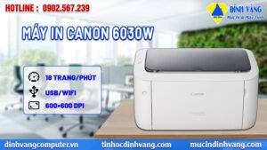 Máy in Canon 6030w (In laser đen trắng, Kết nối Wifi)