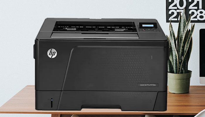 Máy in HP LaserJet Pro M706n dòng máy in trắng đen hỗ trợ in khổ A3