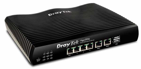 Router cân bằng tải DrayTek Vigor2926 Dual Wan VPN Router