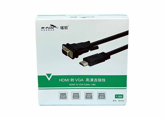 Cáp chuyển HDMI ra VGA M-Pard MH 302