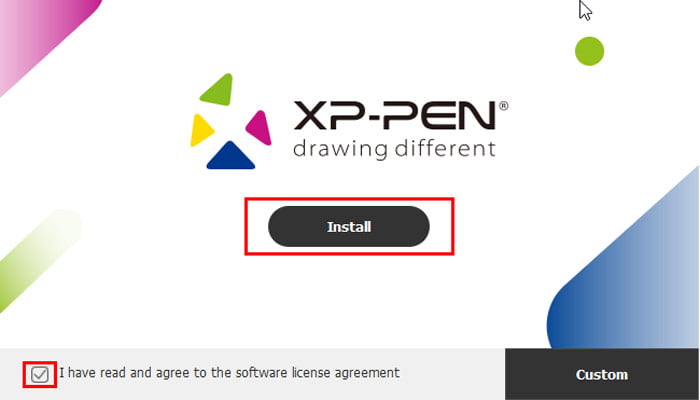cách cài đặt bảng vẽ XP Pen