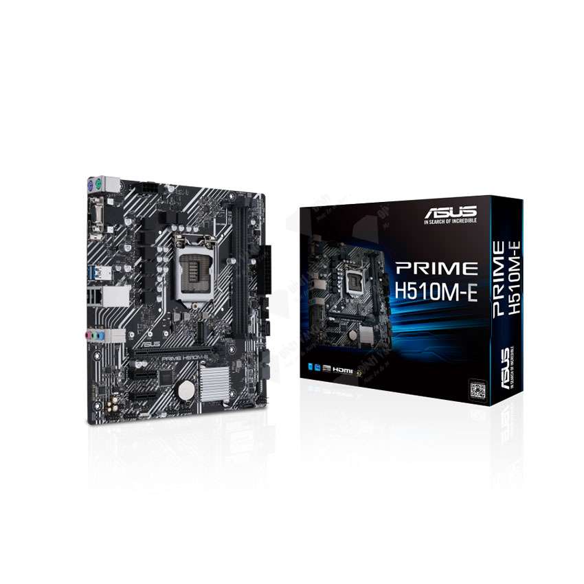 Mainboard ASUS PRIME H510M E (Intel H510, Socket 1200, m-ATX, 2 khe Ram DDR4)