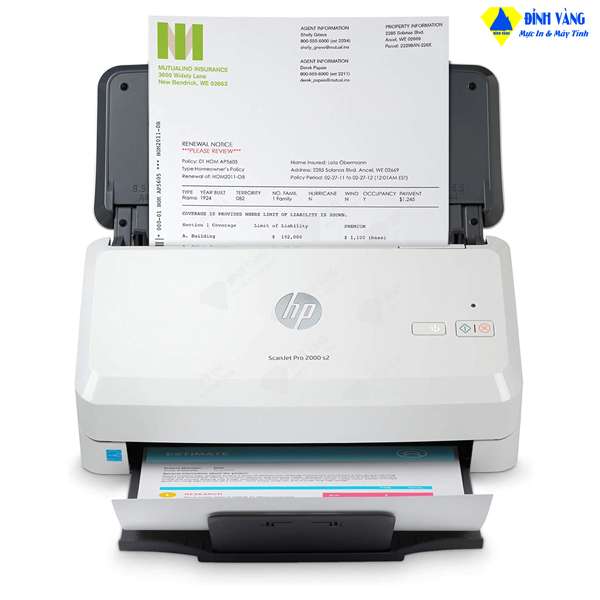 Máy scan HP ScanJet Pro 2000 s2 6FW06A (2 mặt, 35 ppm, ADF 50 tờ, USB 3.0)
