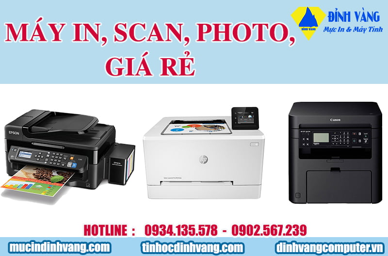 Máy in scan photo giá rẻ chính hãng